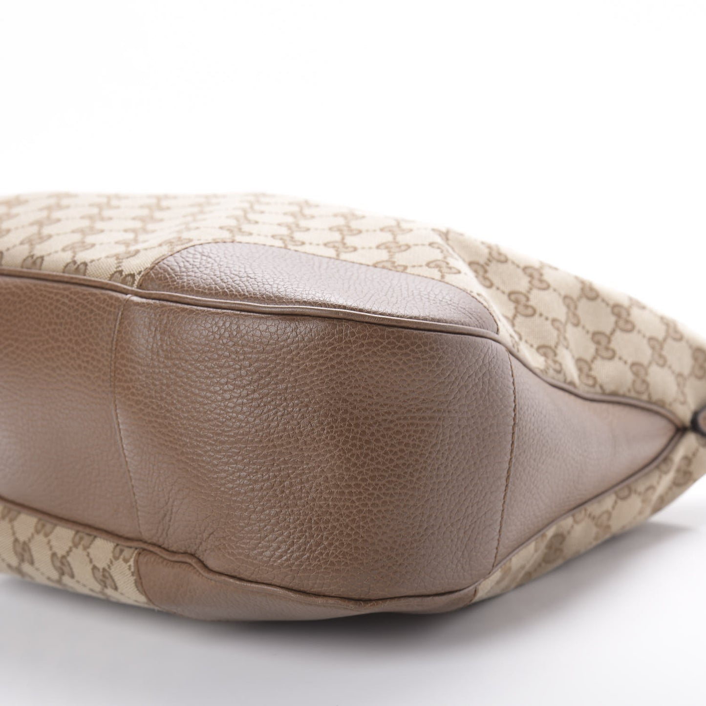 Soft GG Monogram Large Margaux Hobo Brown