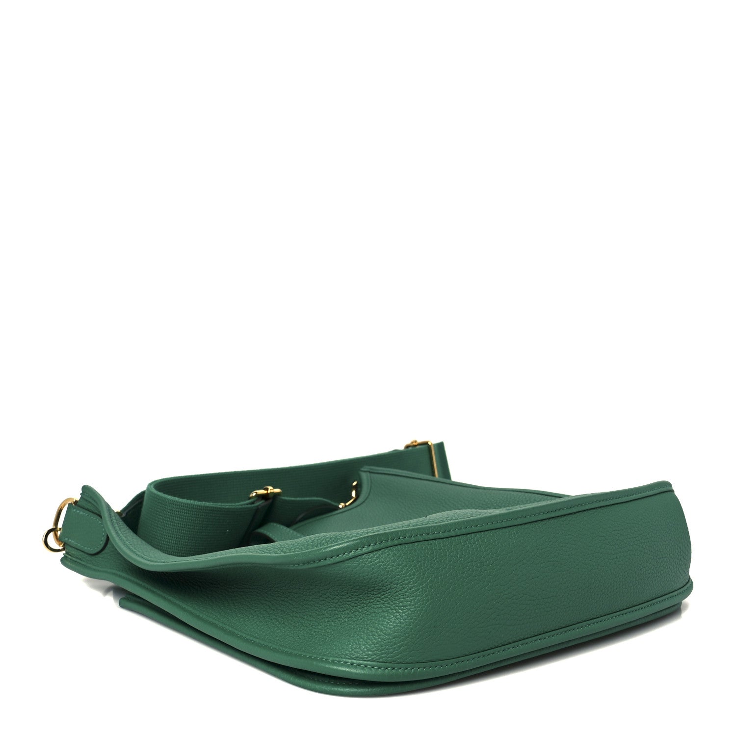 Hermes Taurillon Clemence EVELYNE III PM Malachite 4 of 11