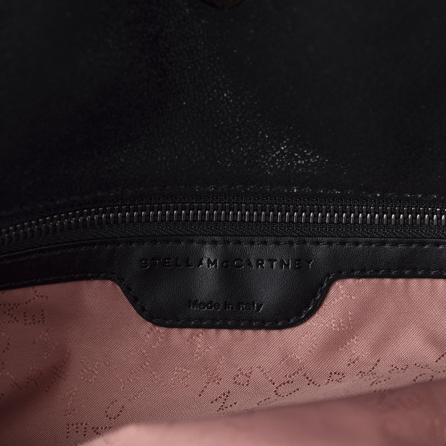 Shaggy Deer Falabella Fold Over Tote Black