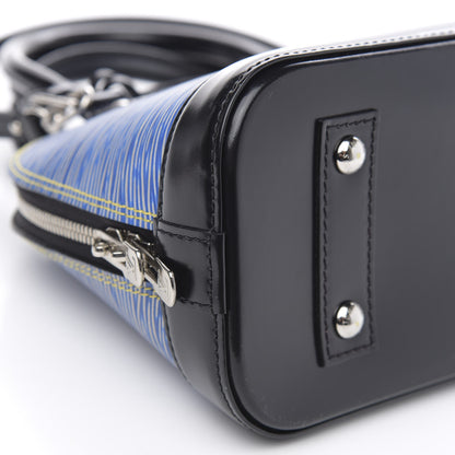 Louis Vuitton Epi Alma BB Denim Light 9 of 11
