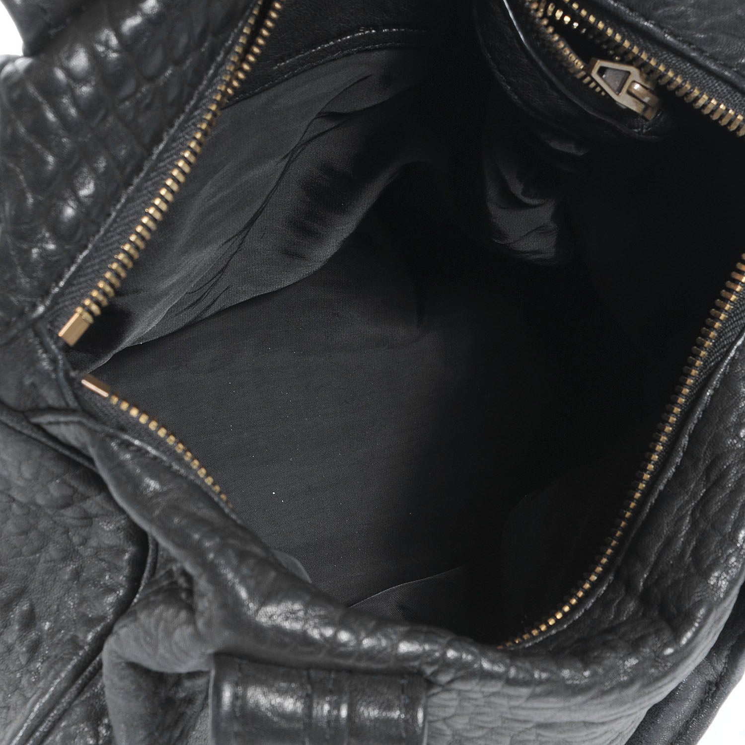 Alexander Wang Leather Rocco w Gold Hardware Black 5 of 6