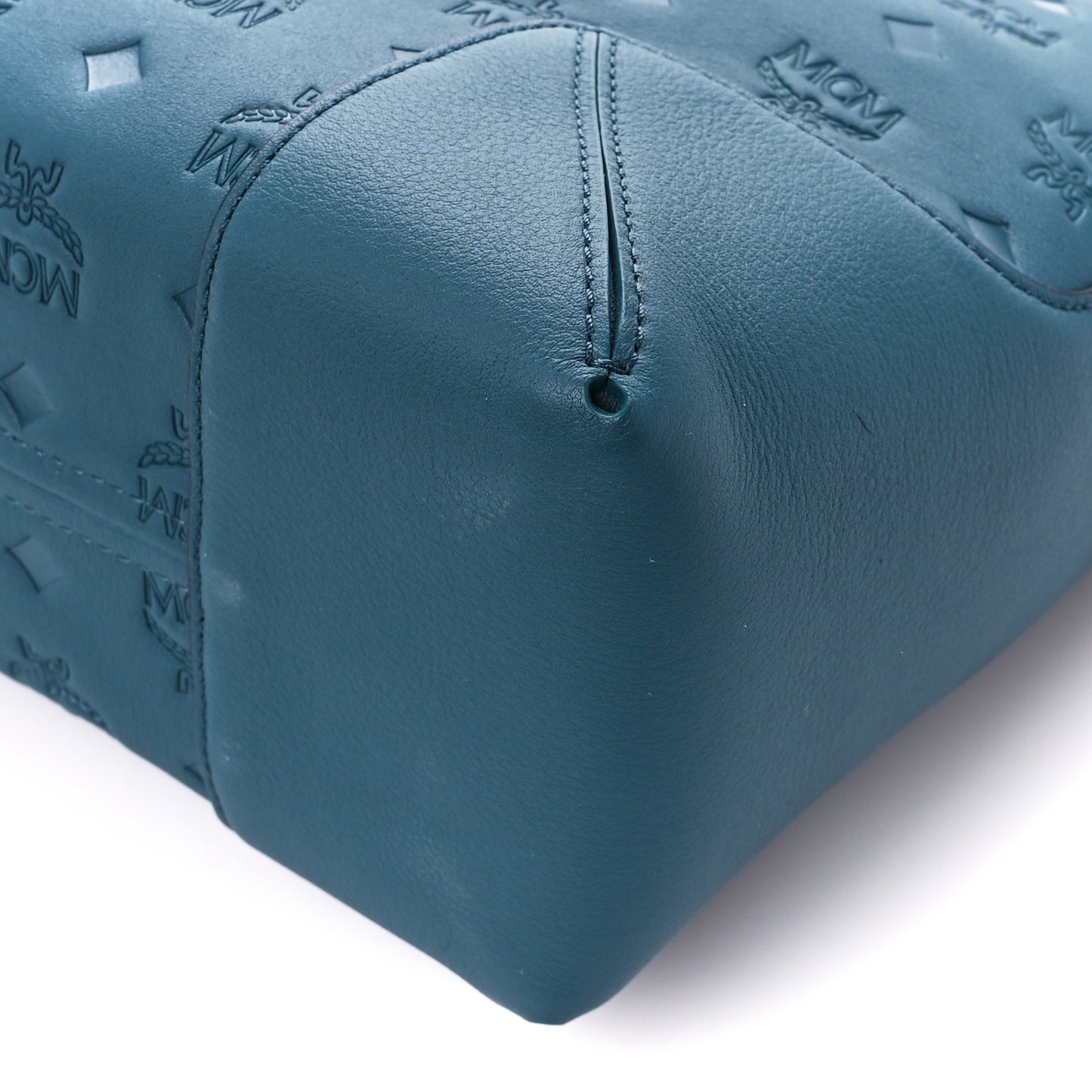 Calfskin Ottomar Monogram Medium Klara Hobo Teal