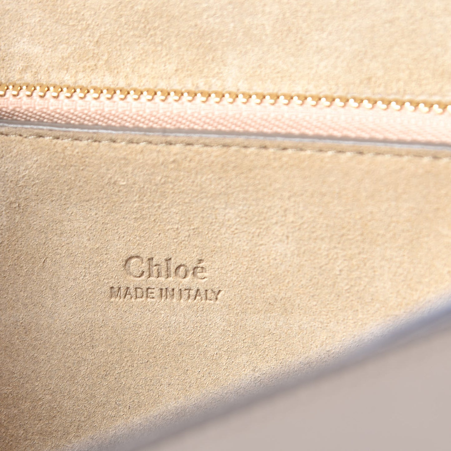 Calfskin Suede Medium Faye Shoulder Bag Motty Grey