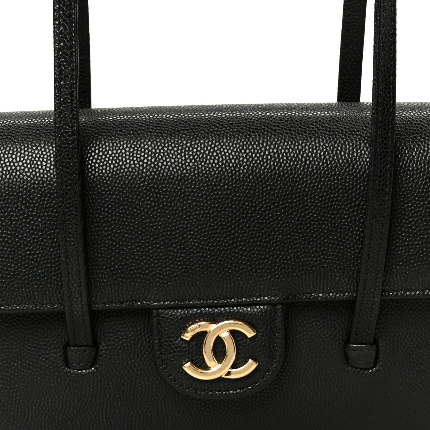 Chanel Shiny Caviar Mini Preppy Coco Shoulder Bag Black 8 of 11