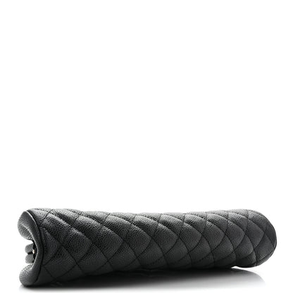 Chanel Caviar Quilted Timeless Clutch Black 4 of 8