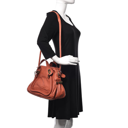 Chloe Calfskin Medium Paraty Rust 2 of 13