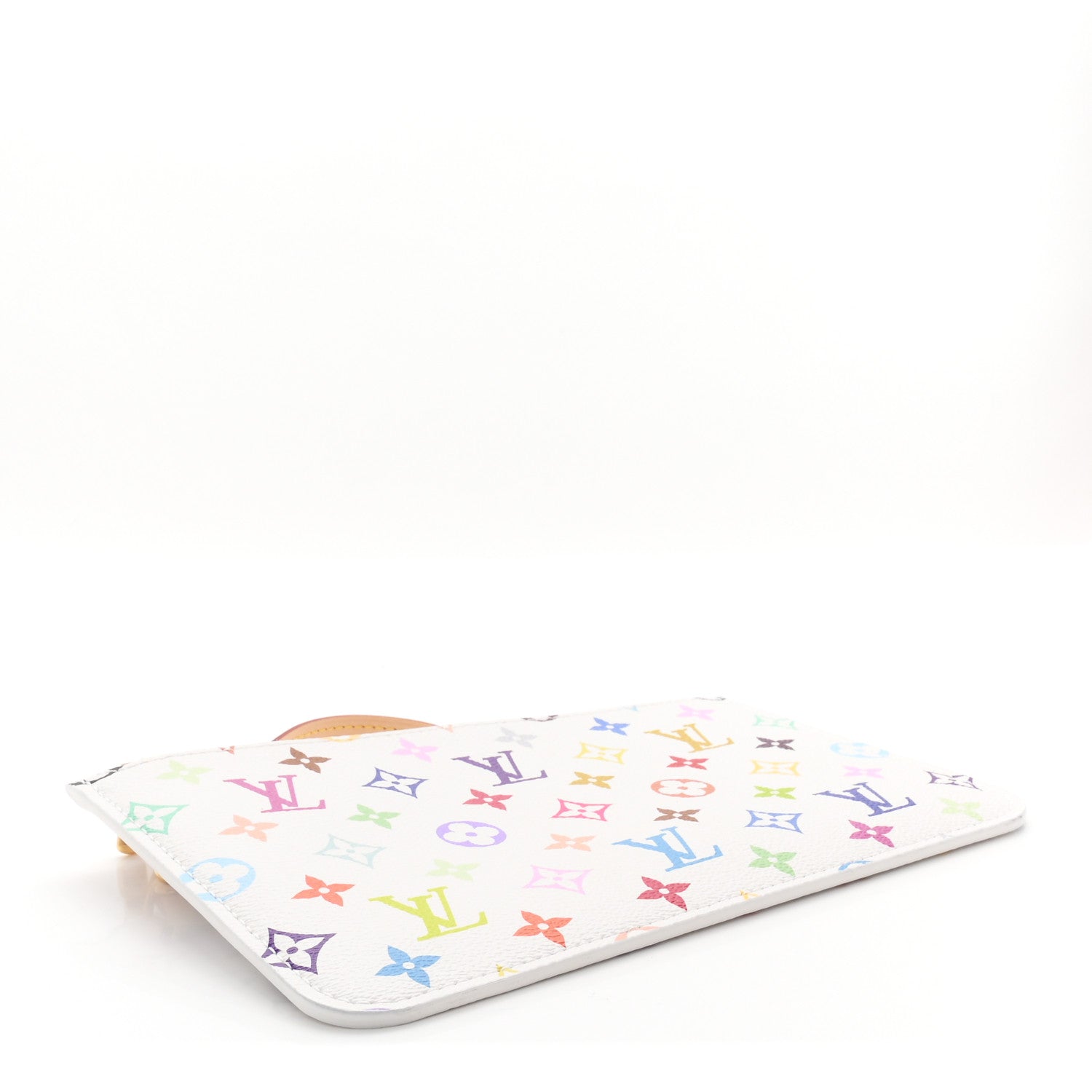 Louis Vuitton LV X TM Monogram Multicolor Neverfull Pochette White 4 of 6