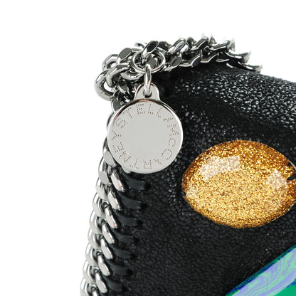 Stella McCartney Grained Multi Gem Falabella Mini Tote Black 6 of 9