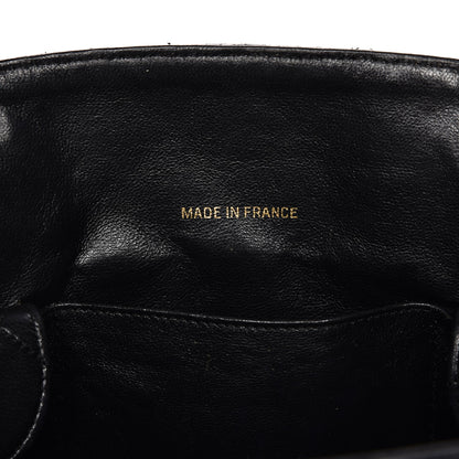Chanel Lambskin Quilted Shopper Tote Black 6 of 9
