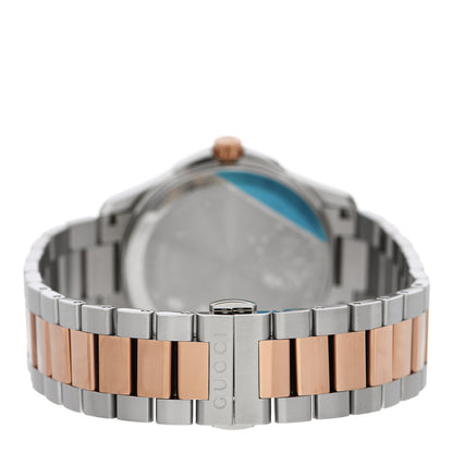 Gucci Stainless Steel 38mm G-Timeless Two Tone Quartz Watch 3 of 5
