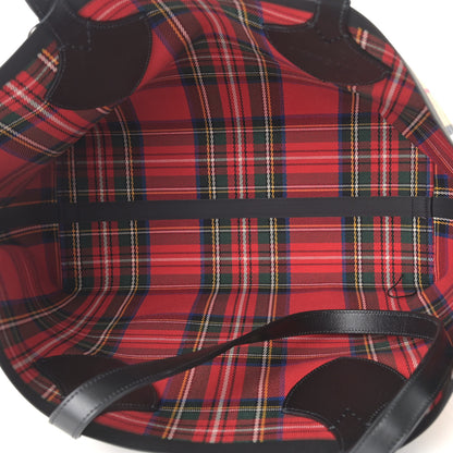 Burberry Vintage Check Medium The Giant Reversible Tote Antique Yellow Bright Red 6 of 16