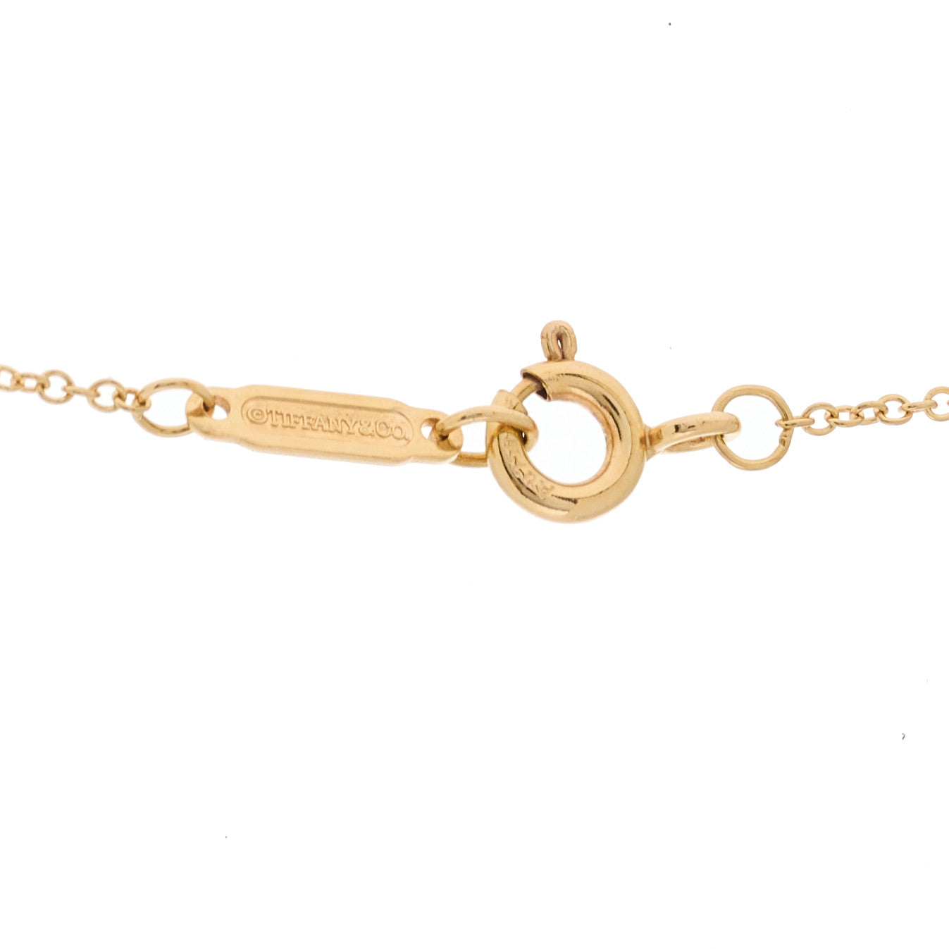 18K Rose Gold Mini Key Pendant Necklace
