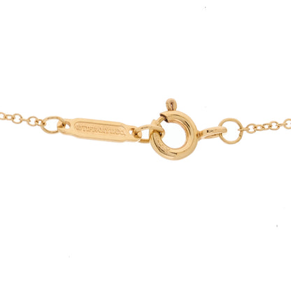 Tiffany 18K Rose Gold Mini Key Pendant Necklace 5 of 6