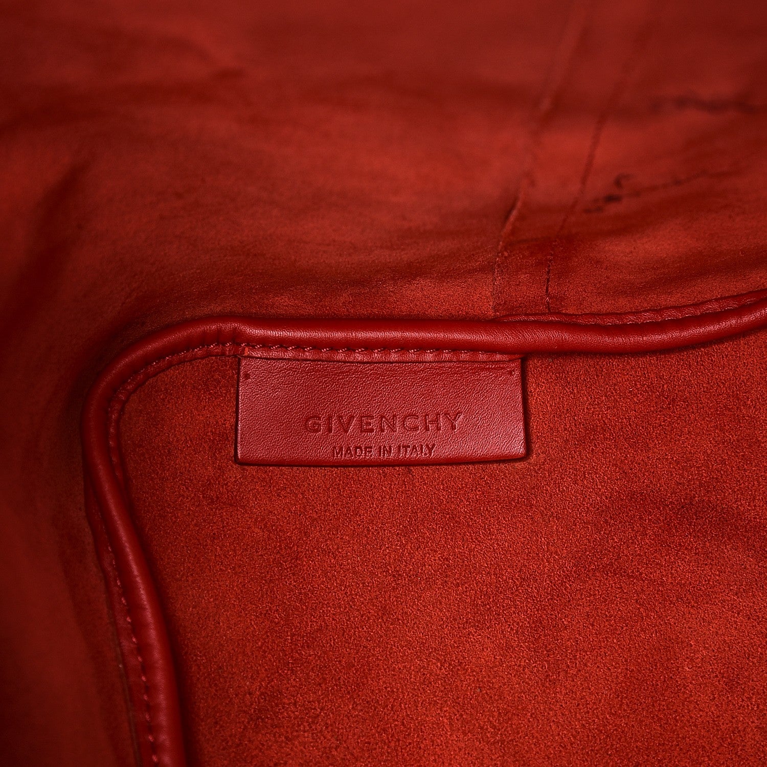 Givenchy Calfskin Large Antigona Tote Red Black 6 of 18