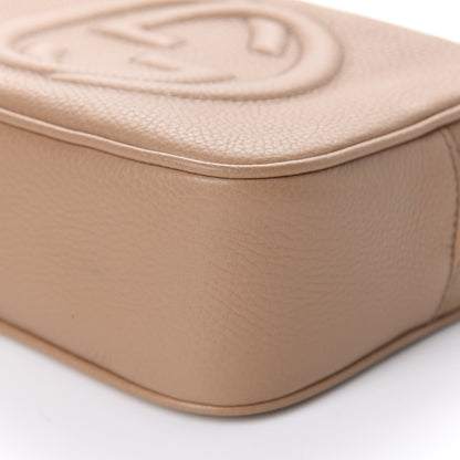 Gucci Pebbled Calfskin Small Soho Disco Bag Rose Beige 7 of 10