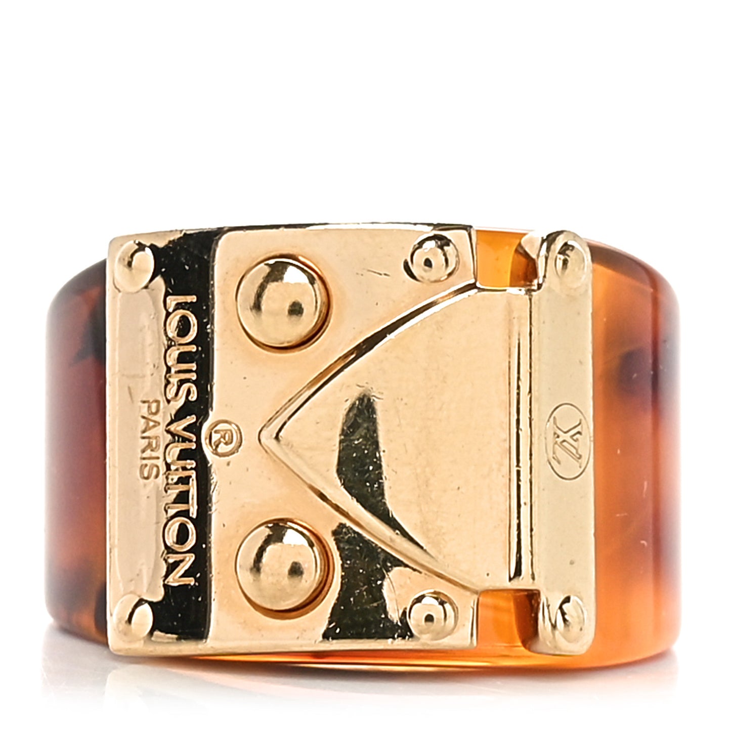 Lock Me Ring M Ecaille