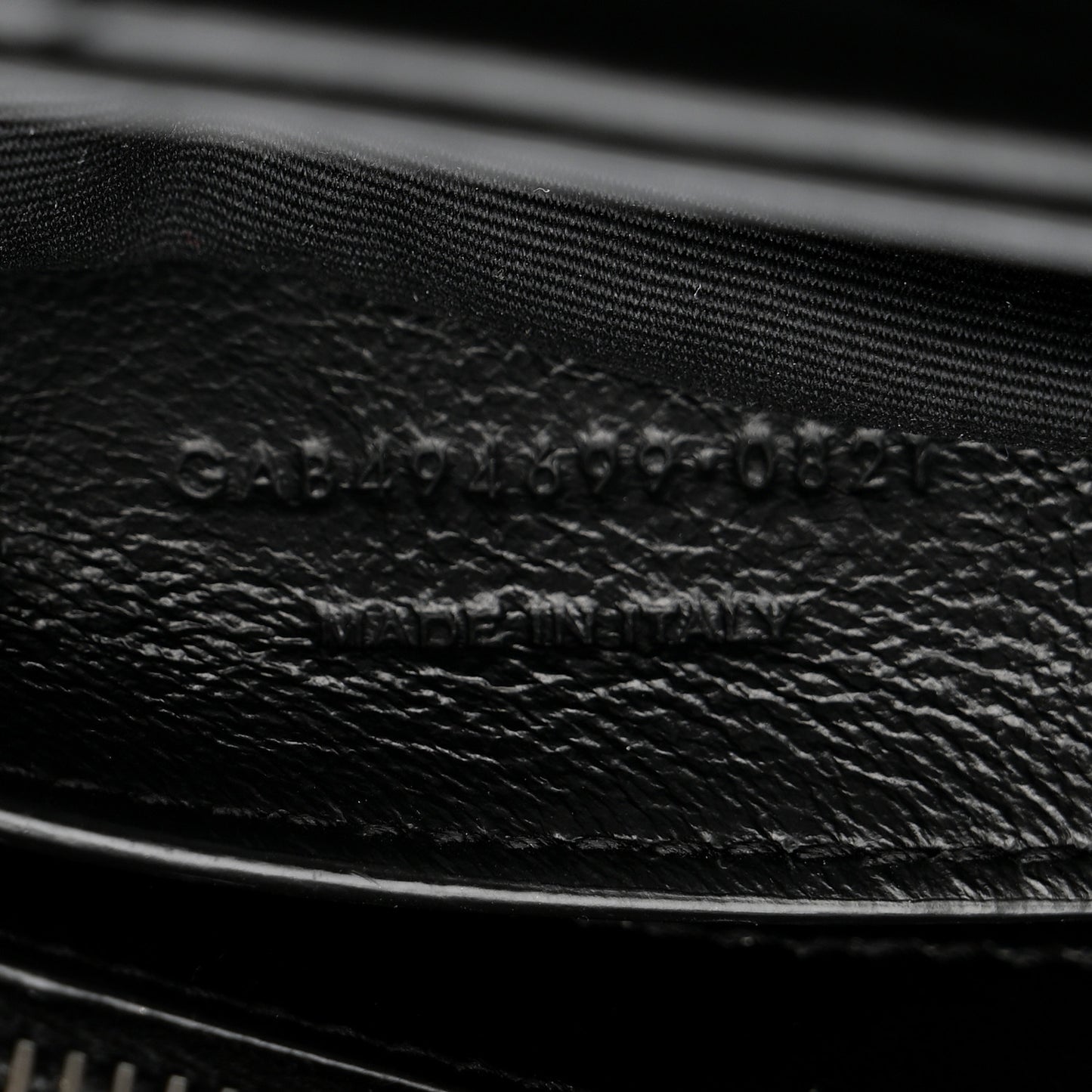Calfskin Y Quilted Monogram Small Loulou Chain Satchel Black
