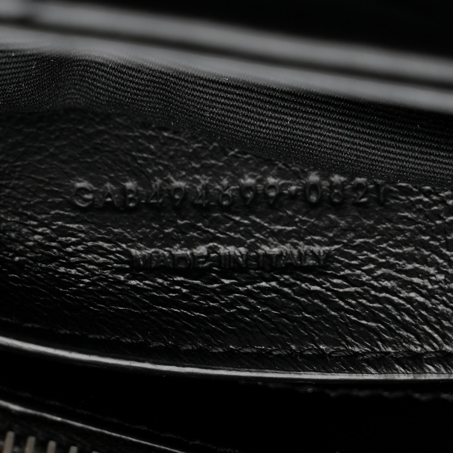 Saint Laurent Calfskin Y Quilted Monogram Small Loulou Chain Satchel Black 8 of 14