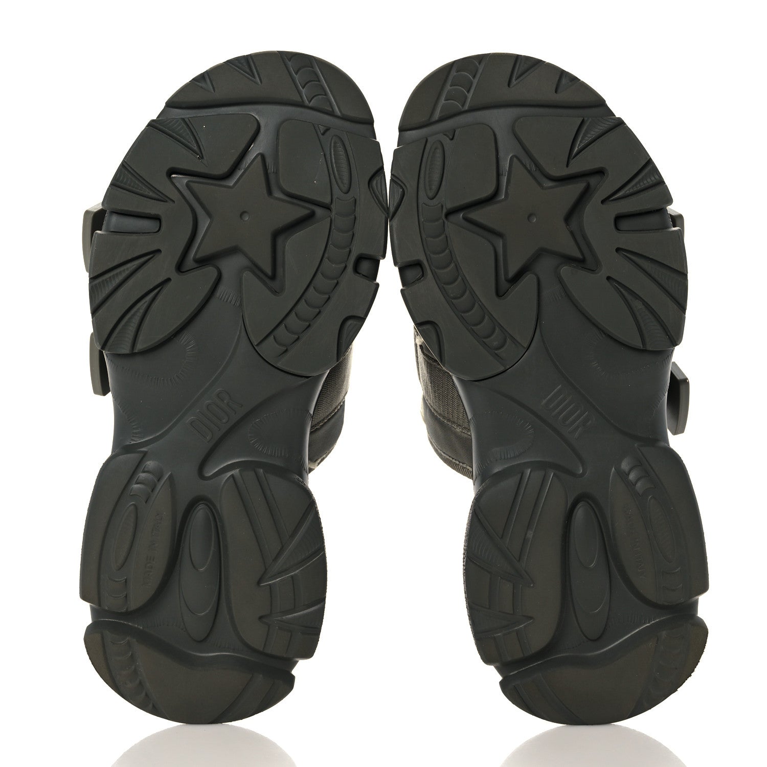 Christian Dior Technical Fabric D-Wander Slide Sandals 38 Kaki 5 of 11