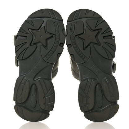 Christian Dior Technical Fabric D-Wander Slide Sandals 38 Kaki 5 of 11