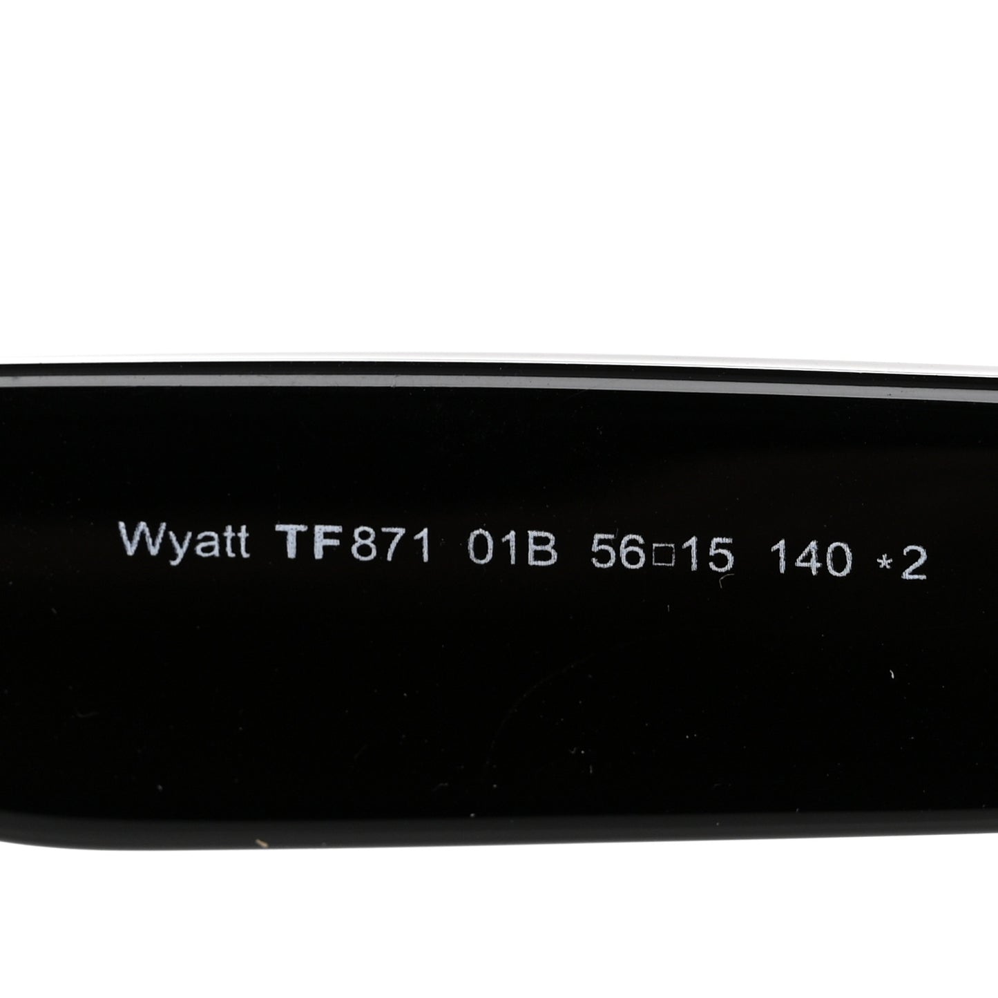 Acetate Wyatt Sunglasses TF871 Black