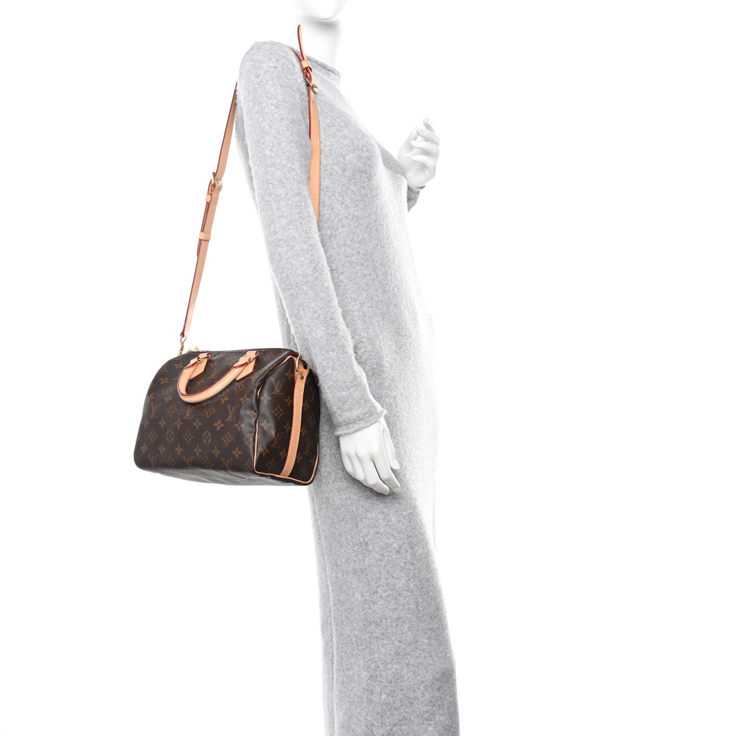Louis Vuitton Monogram Speedy Bandouliere 25 2 of 13