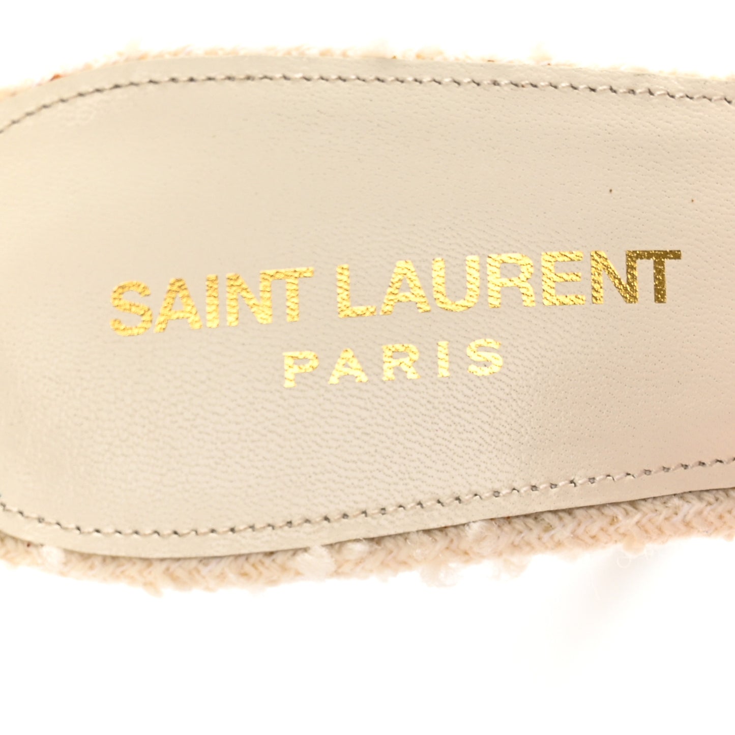 Boucle Tweed La 16 Mule Sandals 39 White