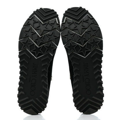Jimmy Choo Knit Crystal Verona Sneaker 9 Black 5 of 7