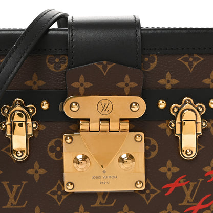 Louis Vuitton Monogram Petite Malle Black 7 of 9