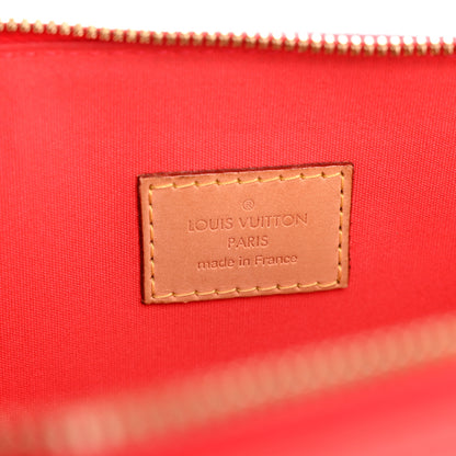 Louis Vuitton Vernis Alma GM Rouge Grenadine 6 of 12