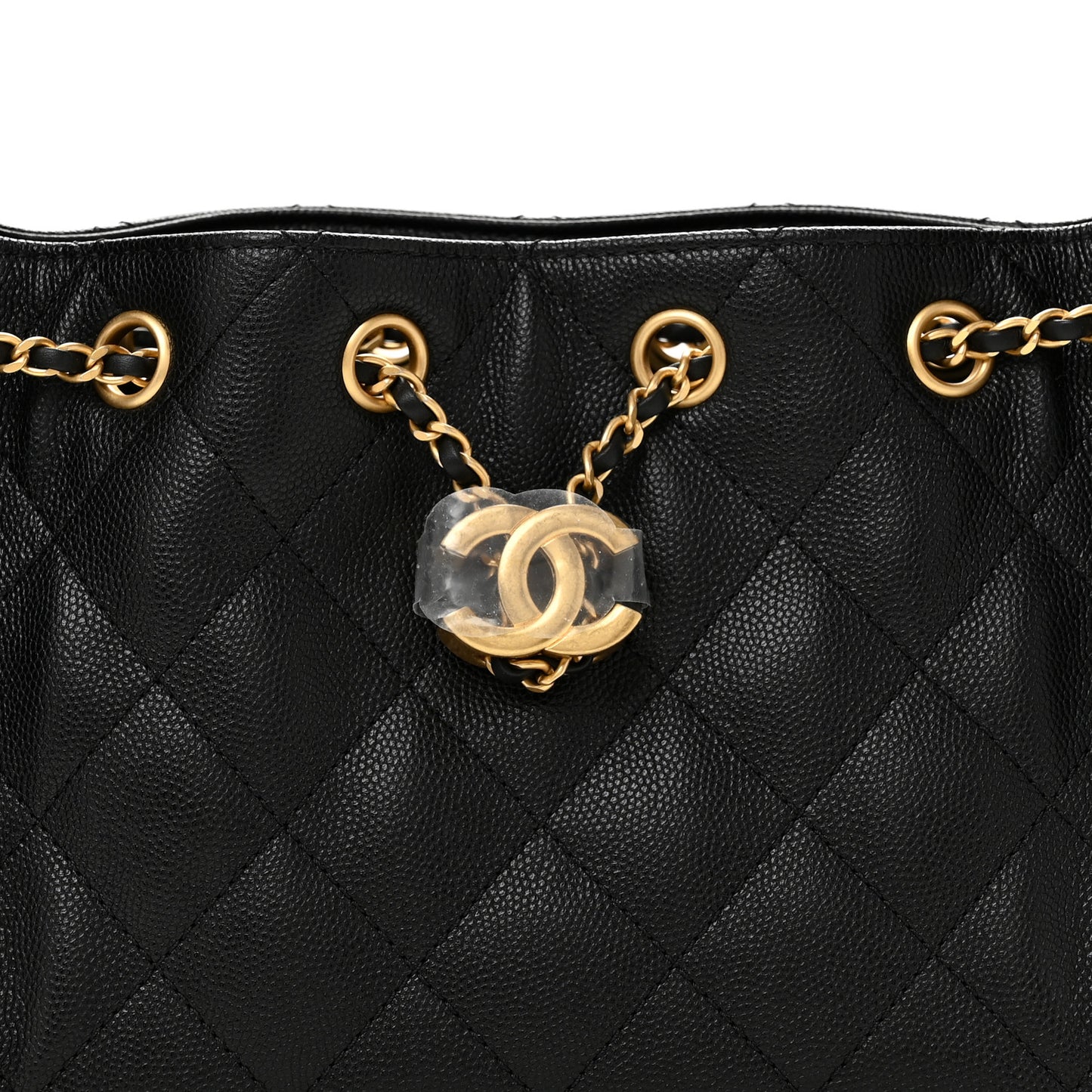Caviar Quilted Mini Chanel 25 Handbag Black