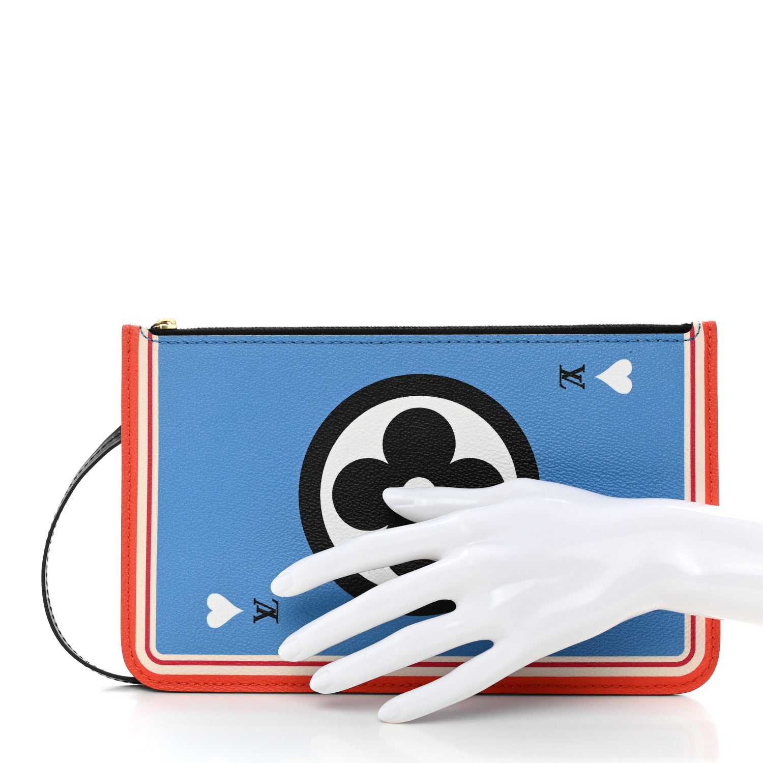 Louis Vuitton Game On Neverfull MM Pochette Black 2 of 11