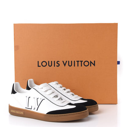 Louis Vuitton Calfskin Frontrow Sneakers 37 Black 12 of 12