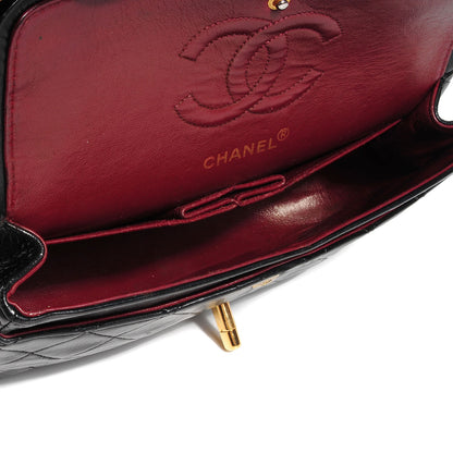 Chanel Lambskin Quilted Small Double Flap Black 5 of 8