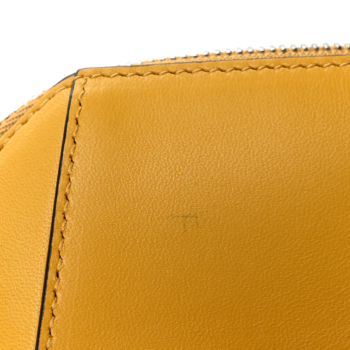 Lambskin Baby Antigona Dark Yellow