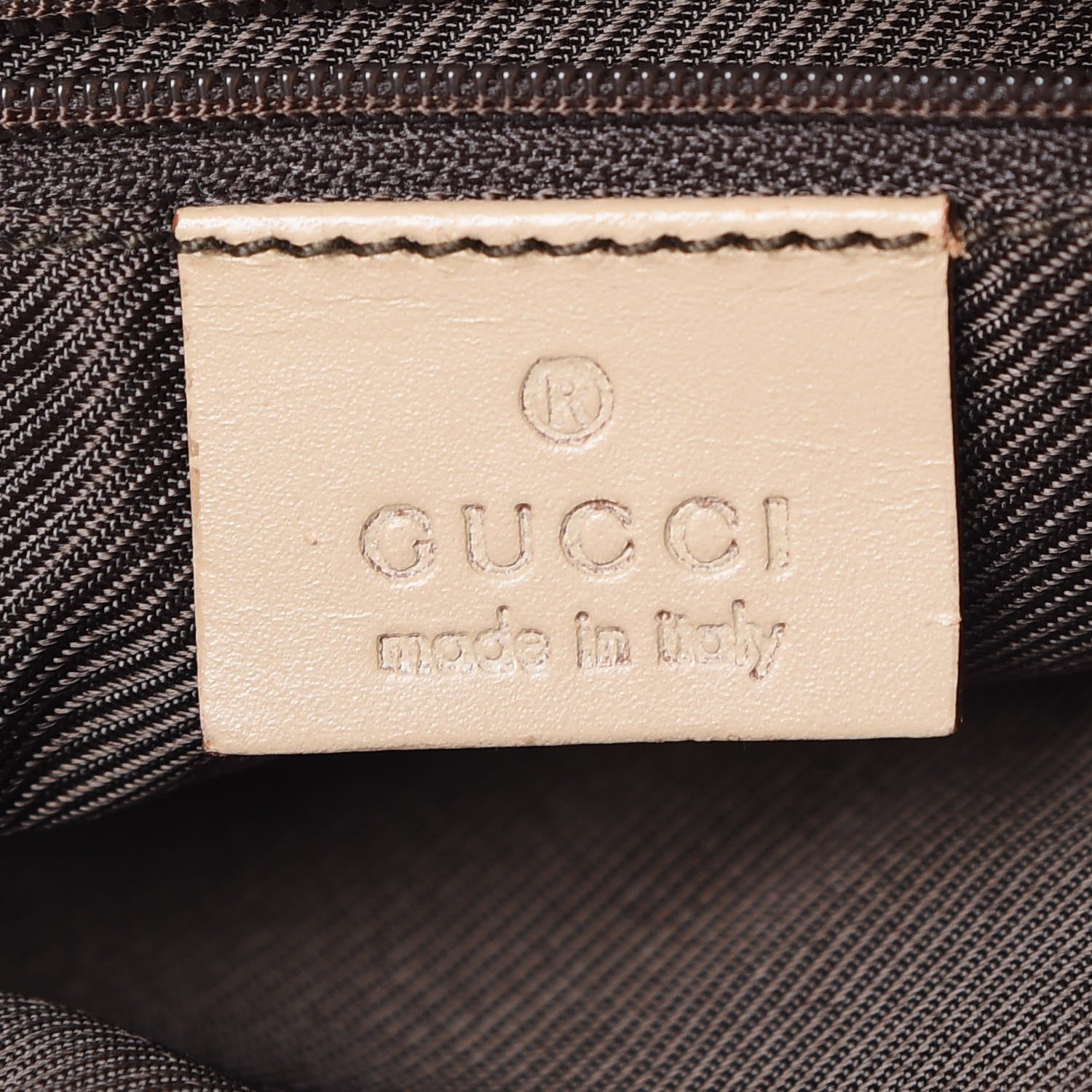 Gucci Monogram Medium Hobo Beige 6 of 11