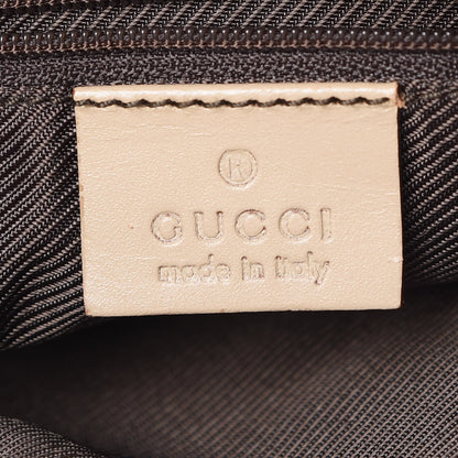 Gucci Monogram Medium Hobo Beige 6 of 11