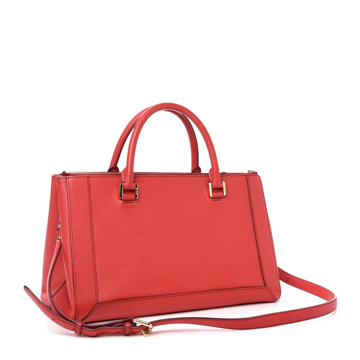 Saffiano Nuovo Tote Hot Coral