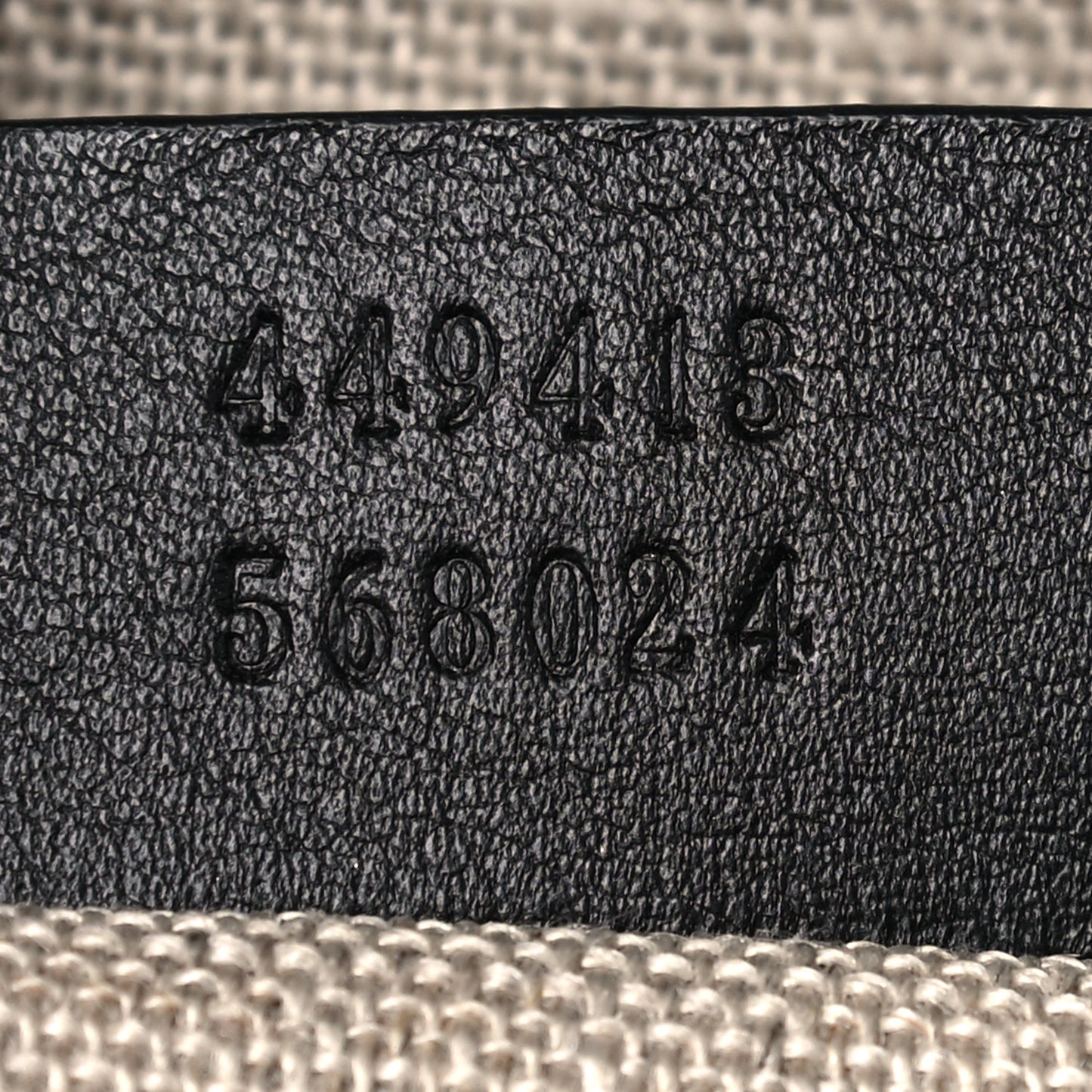 Microguccissima Mini Bree Messenger Bag Black
