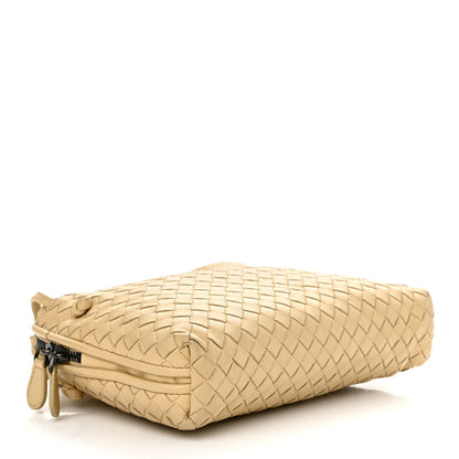 Bottega Veneta Nappa Intrecciato Nodini Crossbody Messenger Mink 4 of 15