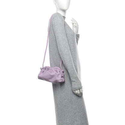 Mansur Gavriel Lambskin Mini Cloud Clutch Lavender 2 of 10