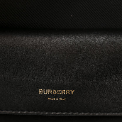 Burberry Smooth Calfskin House Check Medium Cube Bowling Bag Archive Beige 6 of 10