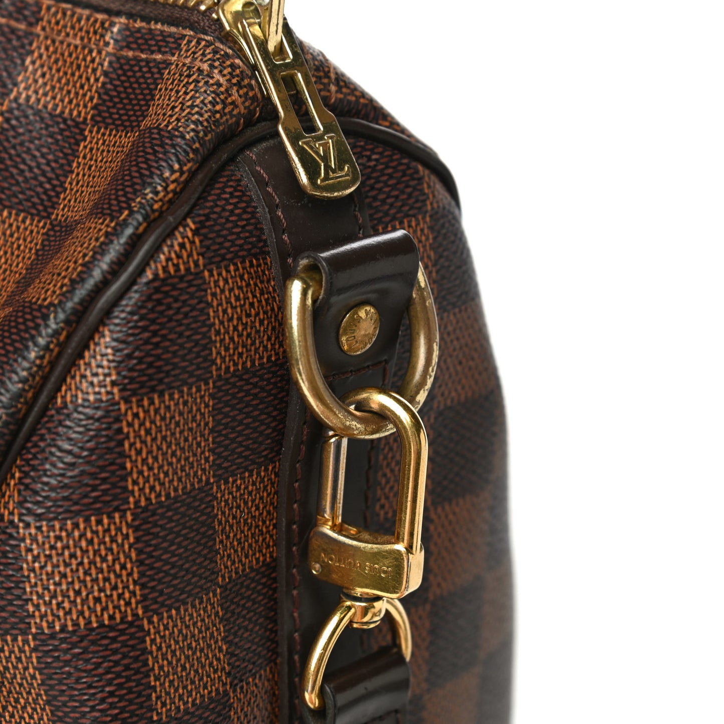 Damier Ebene Speedy Bandouliere 25