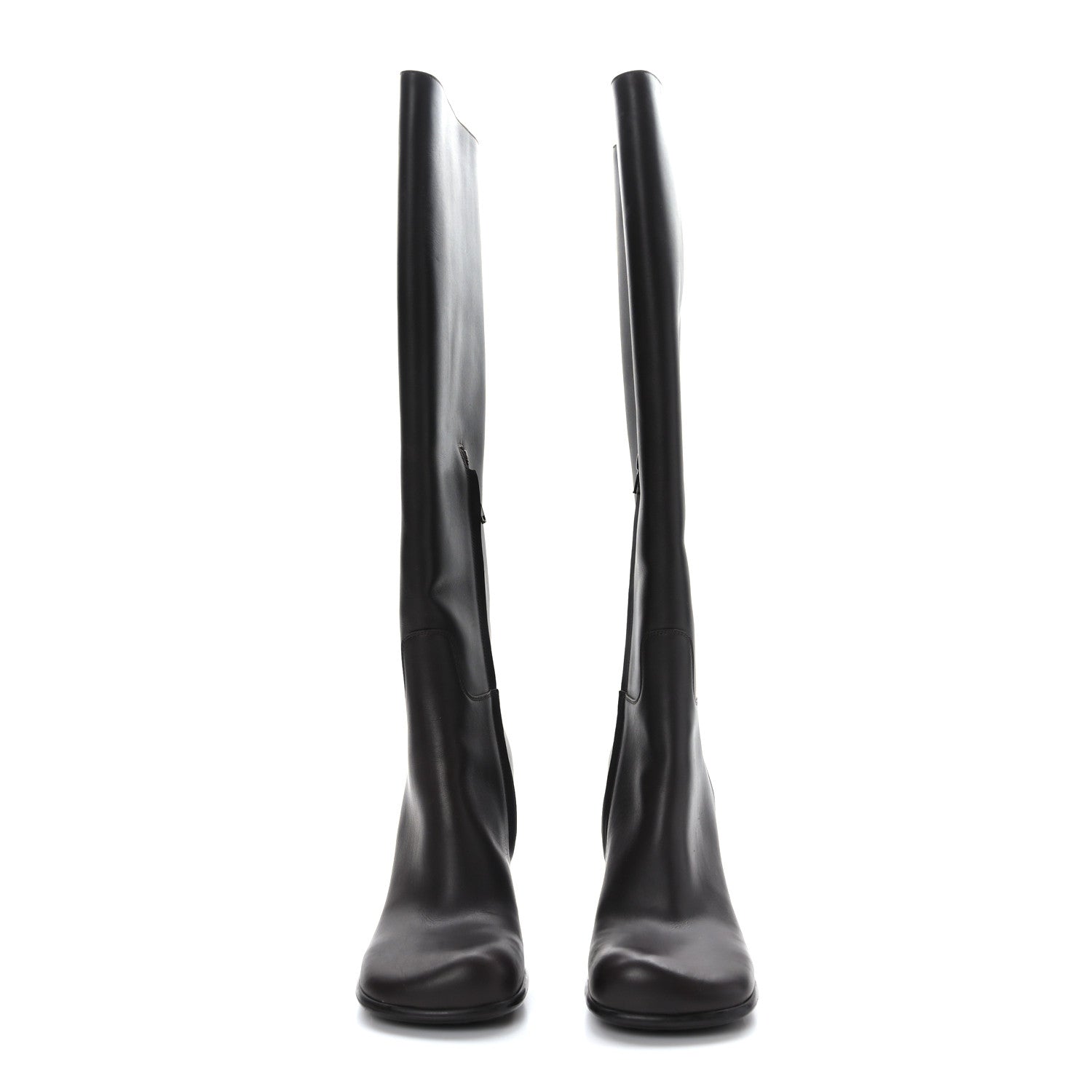 Bottega Veneta Calfskin Storm Knee High Boots 39 Fondant 2 of 8