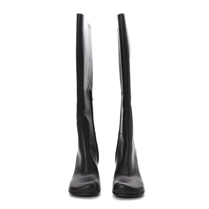 Bottega Veneta Calfskin Storm Knee High Boots 39 Fondant 2 of 8