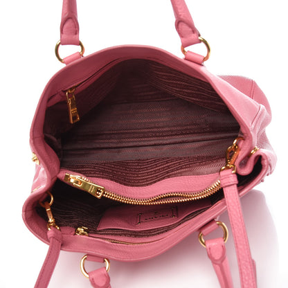 Prada Vitello Daino Tote Begonia 6 of 15