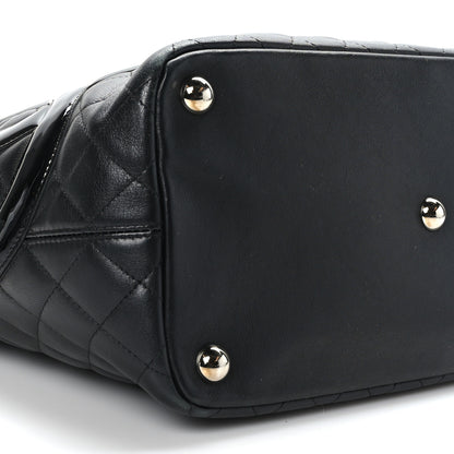 Chanel Calfskin Quilted Large Cambon Tote Black 8 of 9