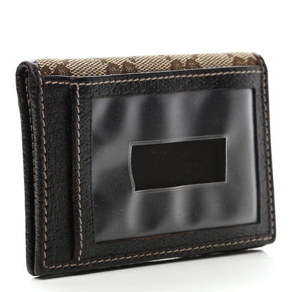 Gucci Monogram Travel Wallet Brown 3 of 7