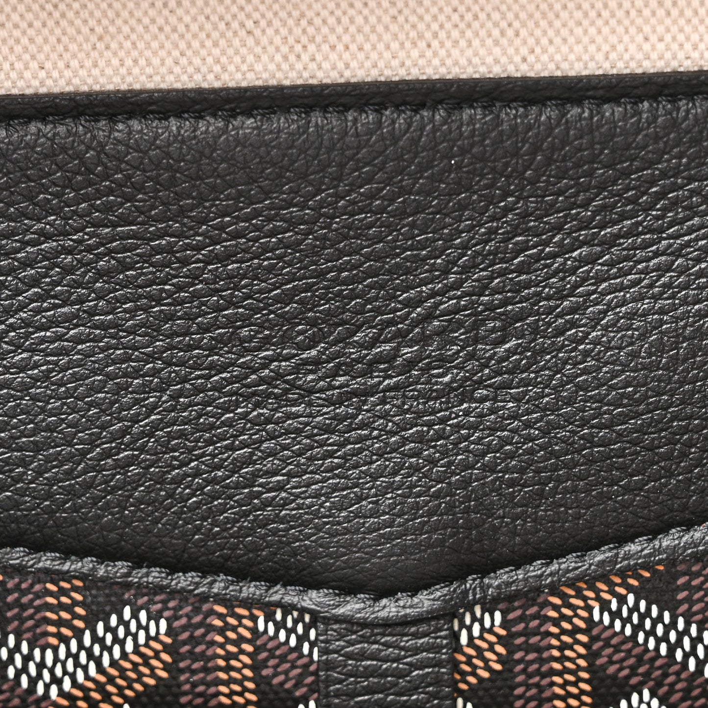 Goyardine Calfskin Cisalpin Backpack Black