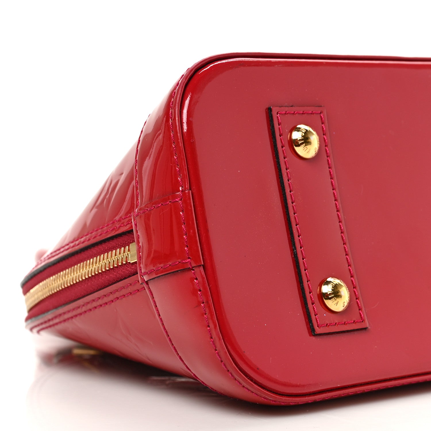 Louis Vuitton Vernis Alma BB Rose Indien 7 of 8